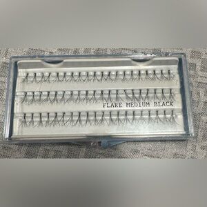 Flare Medium Black False Eyelashes